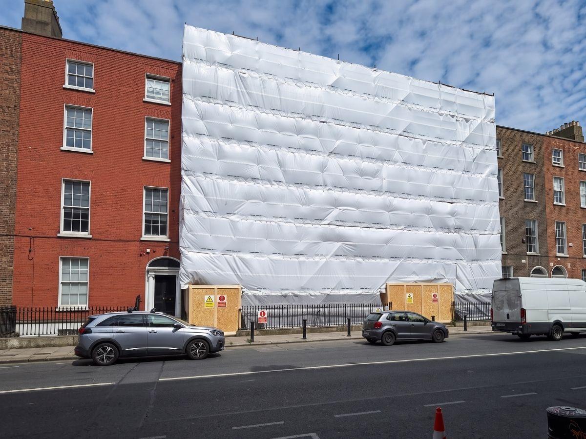 Scaffolding project completed by Delta Scaffolding in Dublin